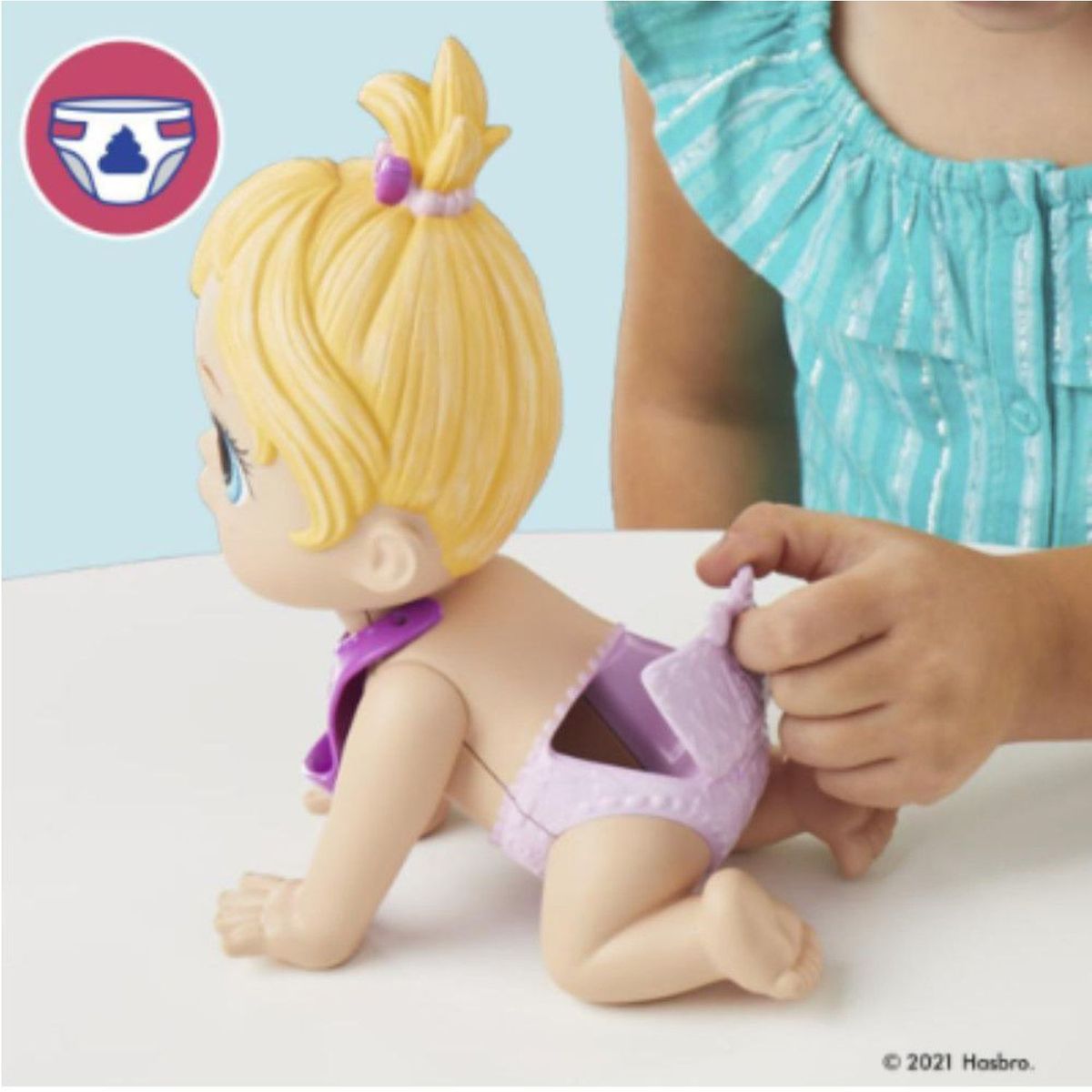 BABY ALIVE - Muñeca Baby Alive Bebé Hora de Comer Rubia