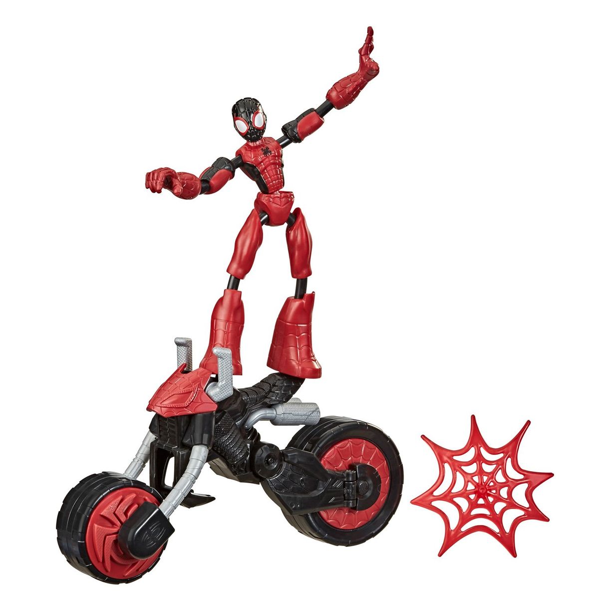SPIDER MAN - Figura de Acción Spider Man Rider Bend And Flex