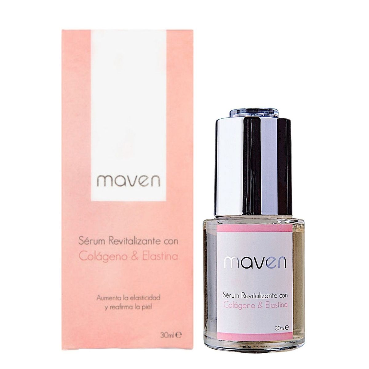 MAVEN - Serum Revitalizante -Con colágeno, elastina, AH, Aloe y miel