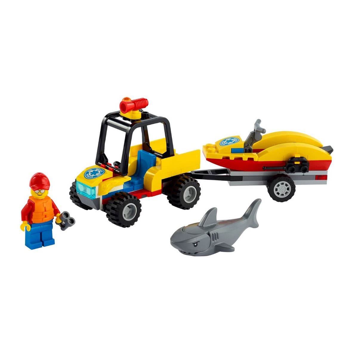 LEGO - Lego 60286 Cuatrimoto de Rescate Costero