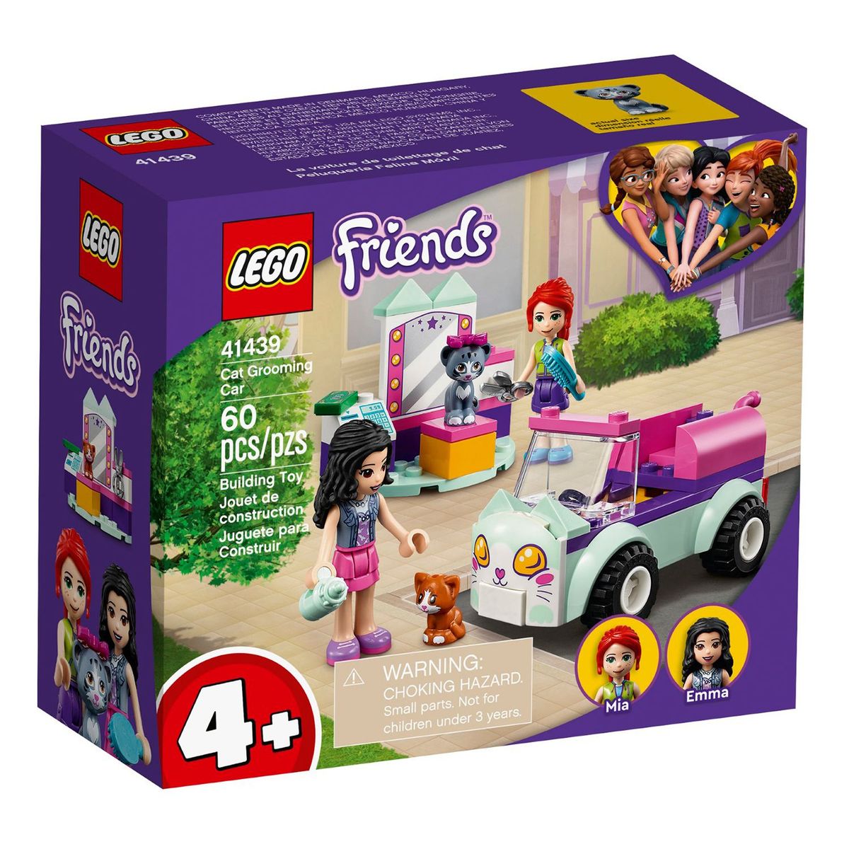 LEGO - Lego 41439 Peluquería Felina Móvil