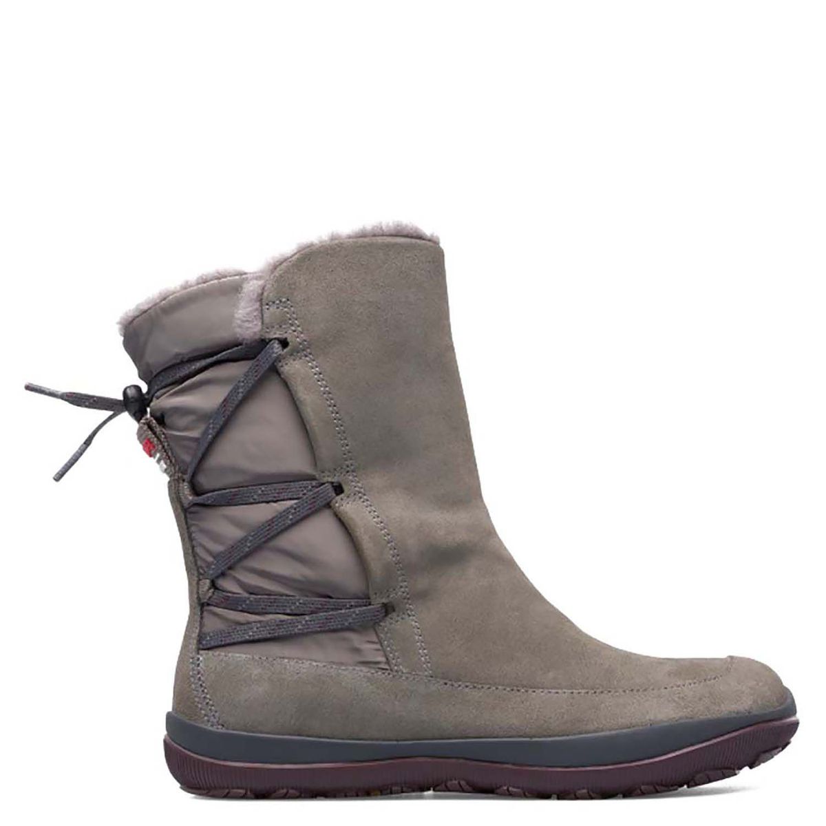 CAMPER - Botas Casual Mujer Cuero Camper Peu Pista Grey