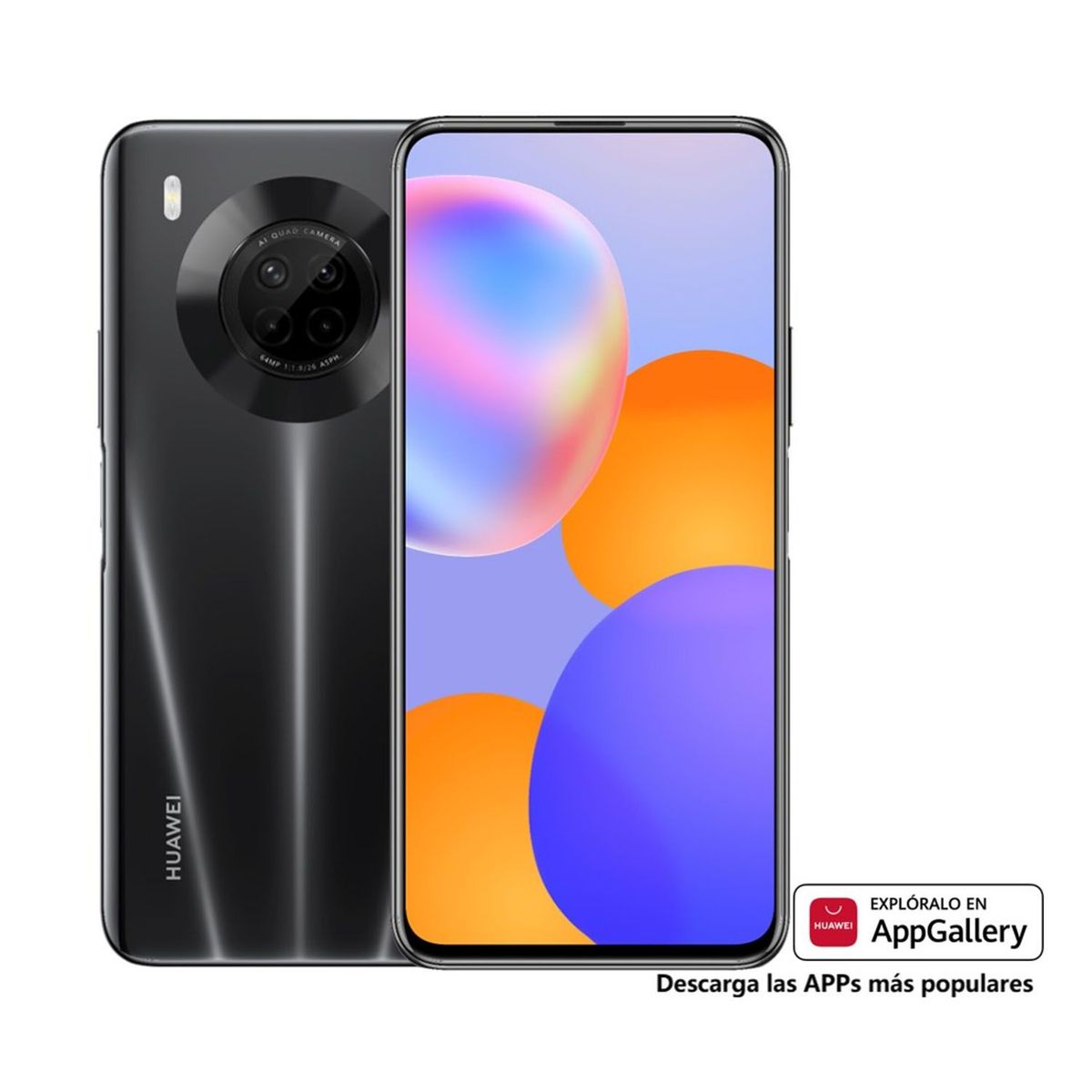 HUAWEI - Y9A Black HMS 6+128gb Dual Sim 
