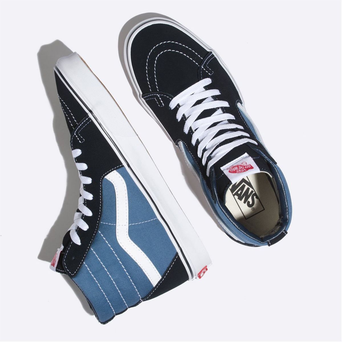 VANS - Zapatillas Urbanas Mujer Sk8-Hi Navy
