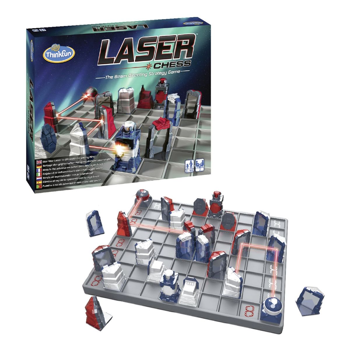 THINKFUN - Juego de Mesa Laser Chess