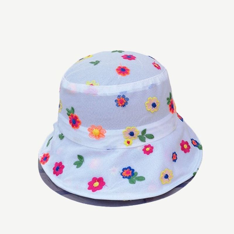 FEI FEI - Bucket Hat Dots Blanco