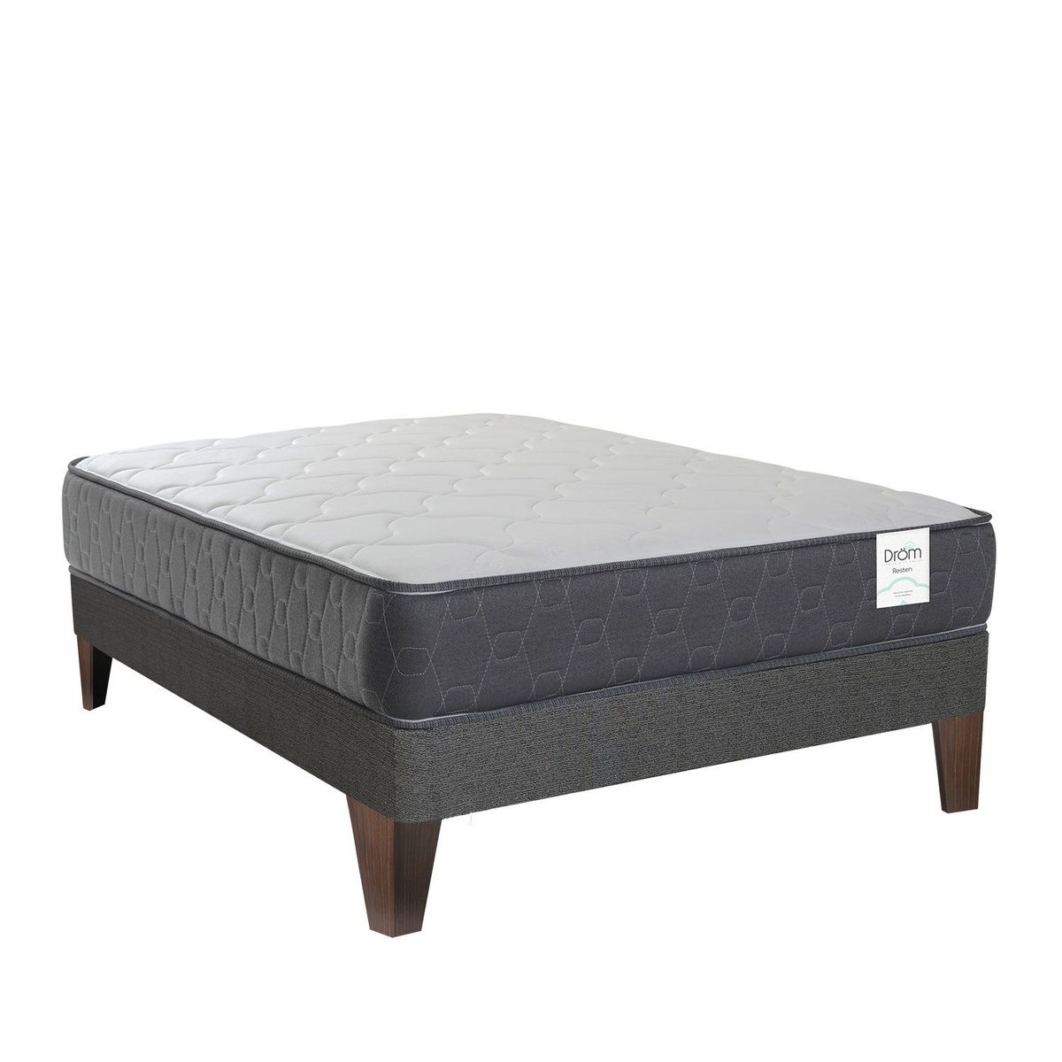 DROM - Cama Europea Resten 1.5Plz + Protector