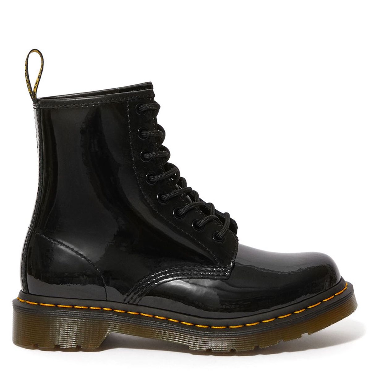 DR MARTENS - Botas Mujer Dr.Martens 1460 W Patent Lamper Cuero 