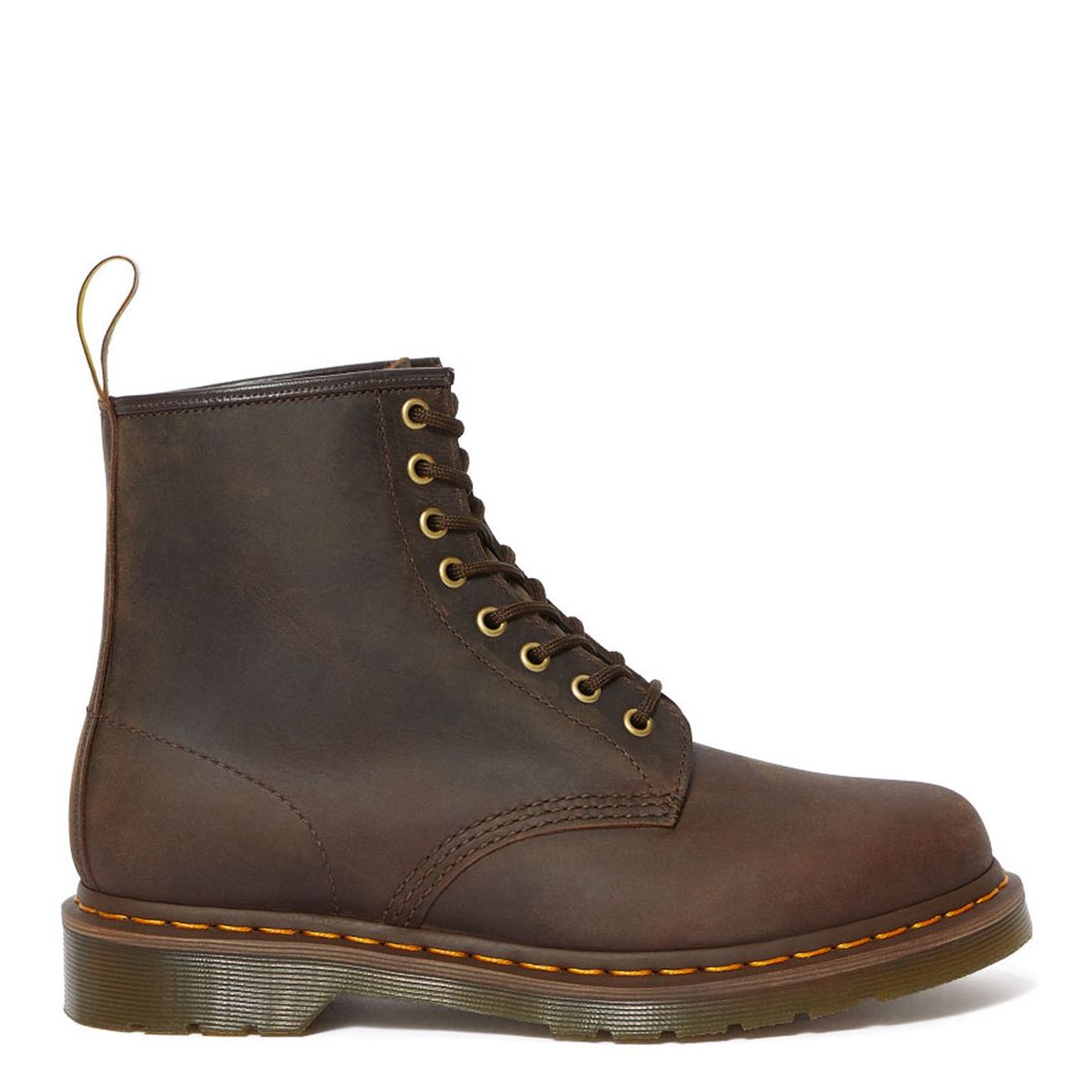 DR MARTENS - Botas Hombre Dr.Martens 1460 Crazy Horse Gaucho Cuero 