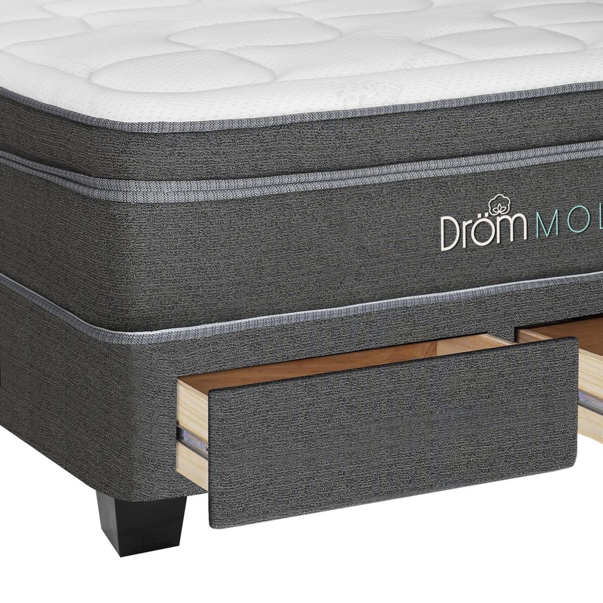 DROM - Dormitorio con Cajones Moln King