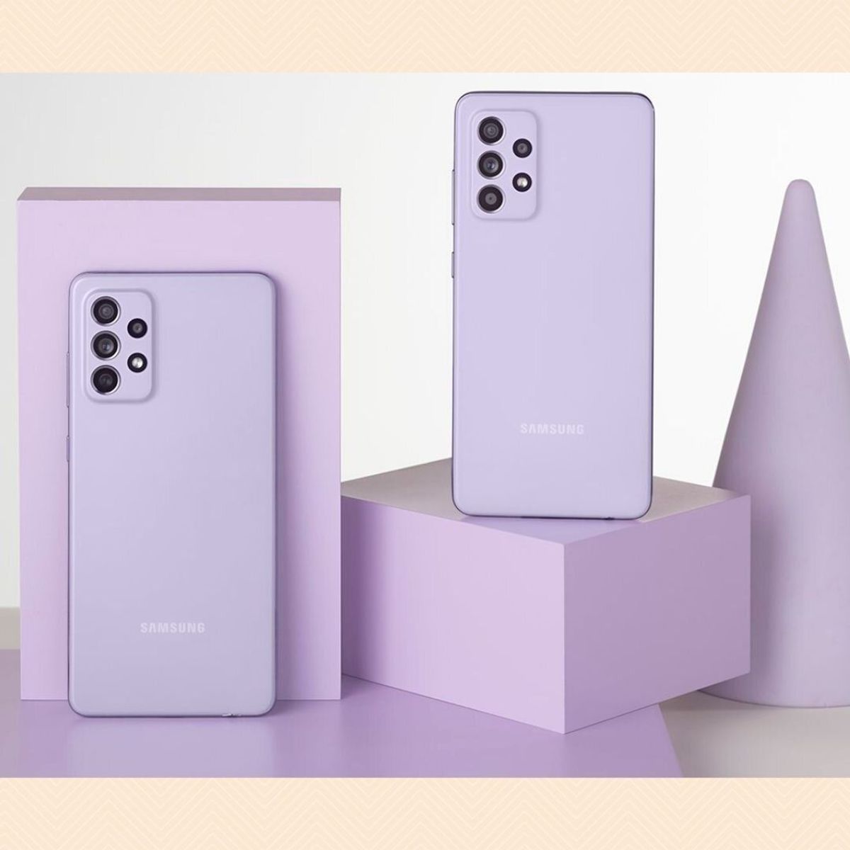 SAMSUNG - Samsung Galaxy A72 128GB Lila