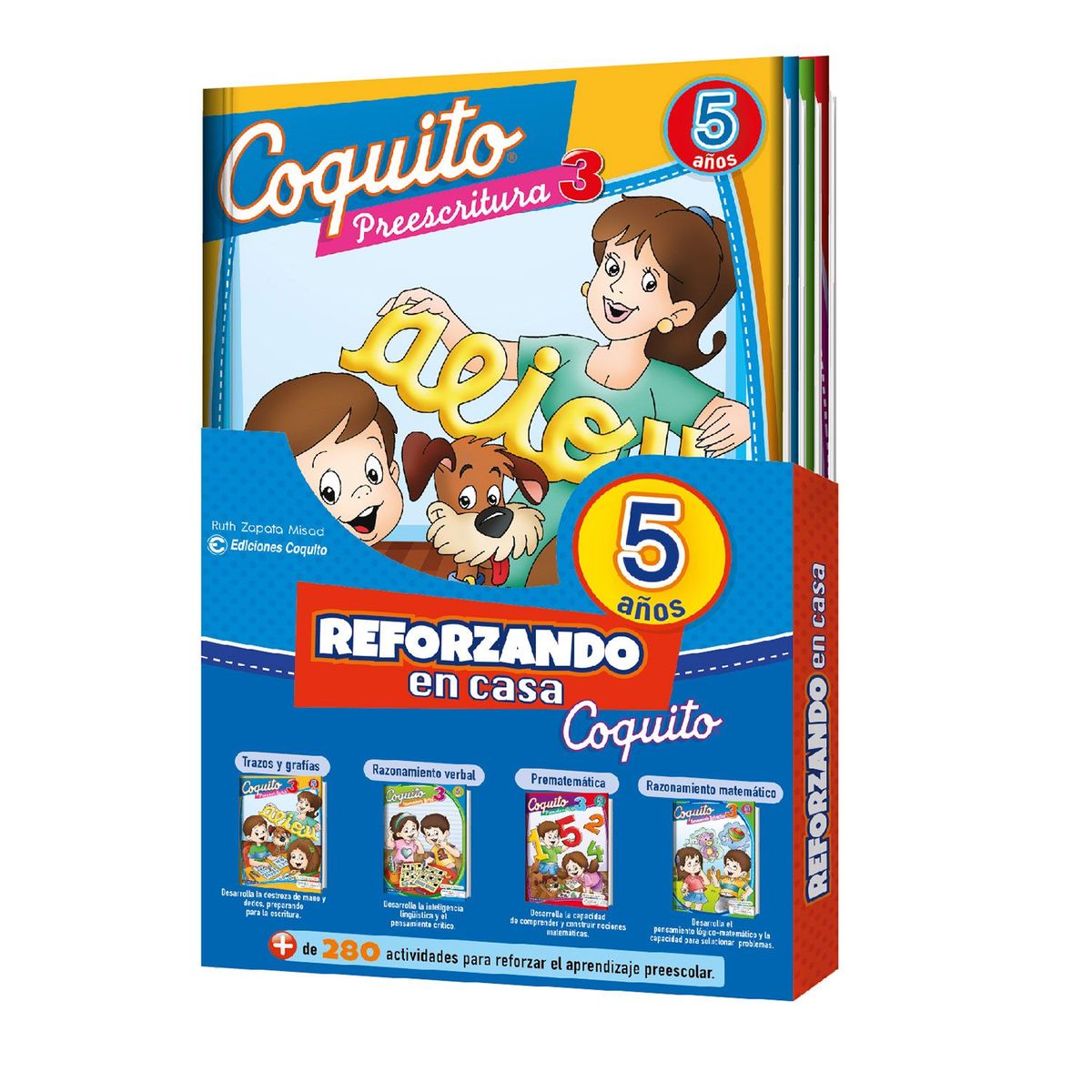 COQUITO - Pack Reforzando en Casa 5 Años