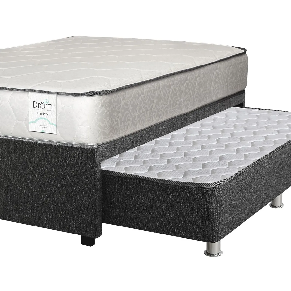 DROM - Cama Divan Himlen 2Plz + 2 Almohadas y Protector