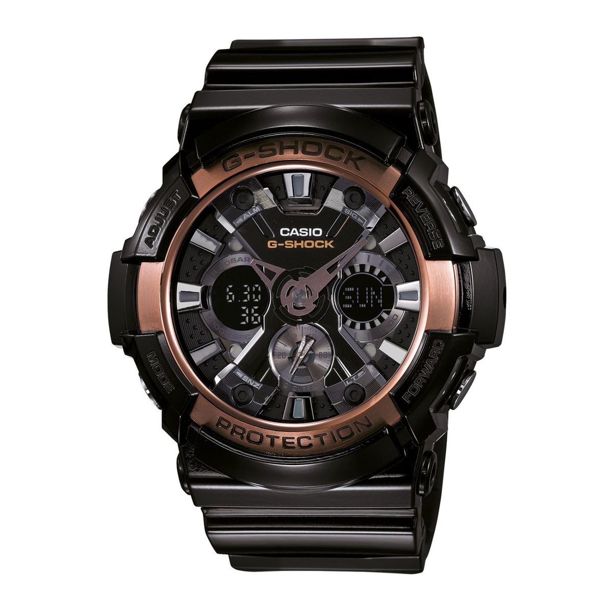 CASIO - Reloj Analógico y Digital Hombre GA-200RG-1A G-SHOCK