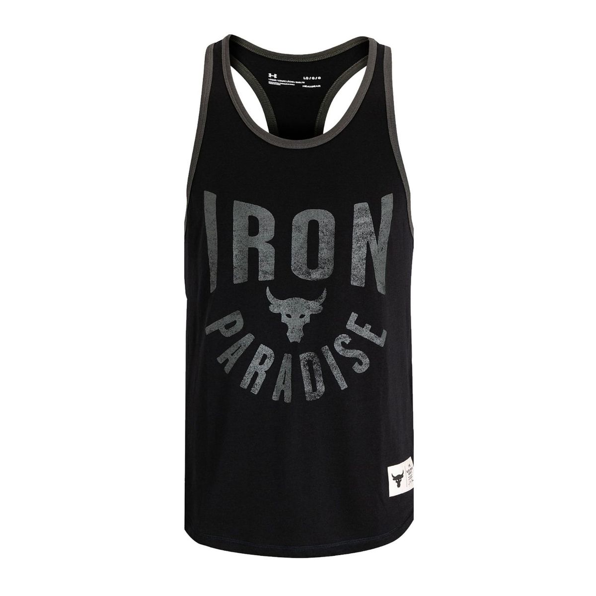 UNDER ARMOUR - Polo Project Rock Iron Prdise TNK Training Hombre 