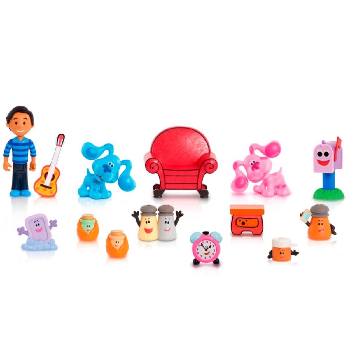 BLUES CLUES - Figuras Las Pistas de Blue Pack x14