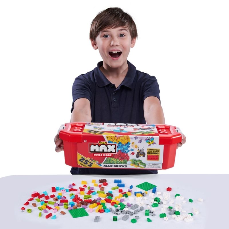 MAX BUILD MORE - Bloques De Construcción 253 Piezas Max Build More