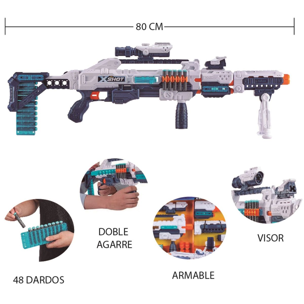 X-SHOT - Lanzador De Dardos Regenerator