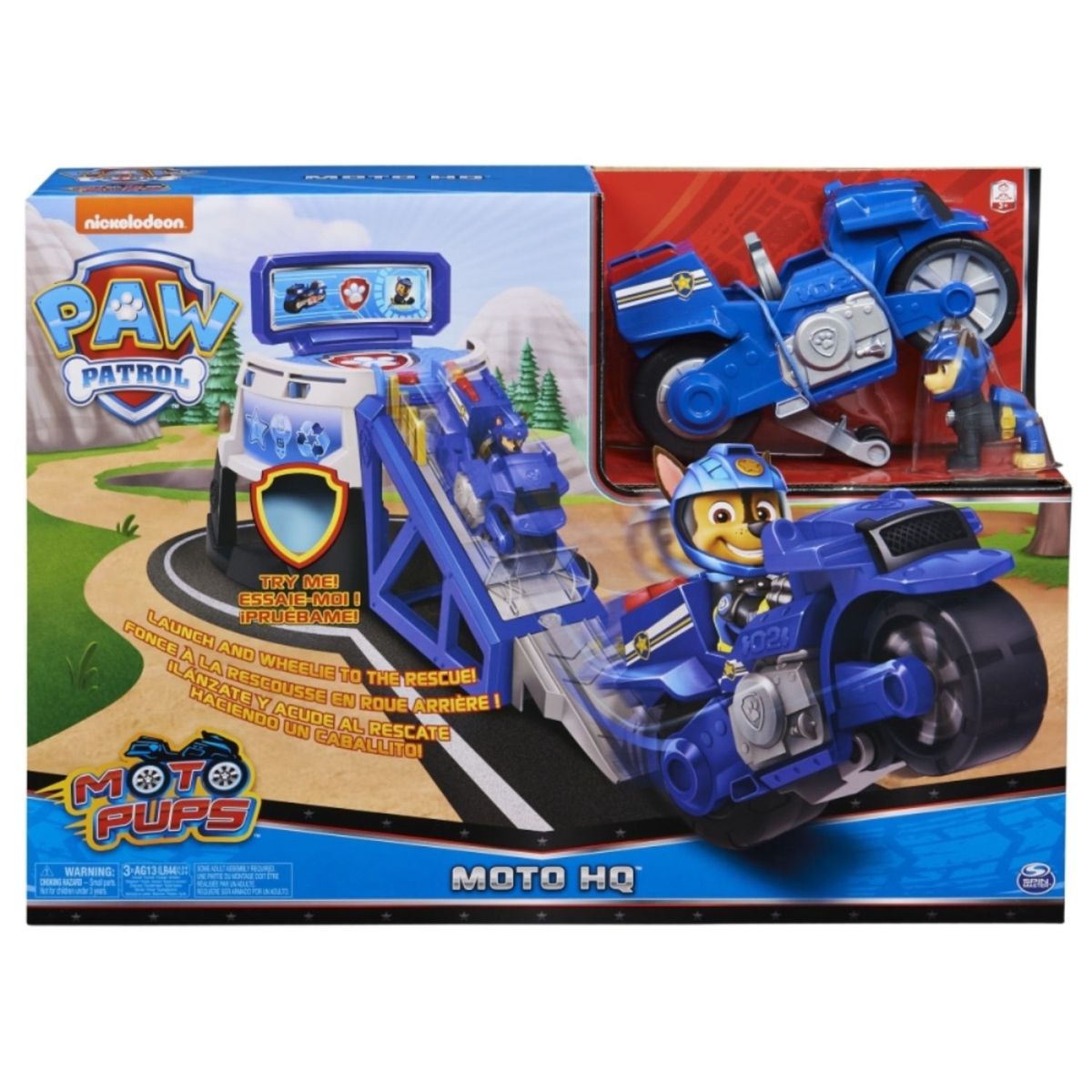 PAW PATROL - Set De Juego Moto Chase 