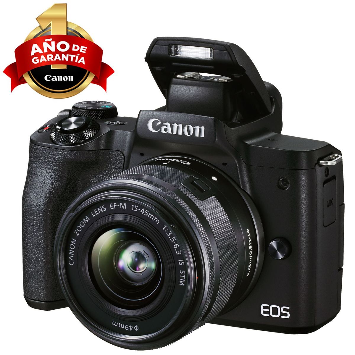 CANON - EOS M50 Mark II con Lente 15-45MM BK
