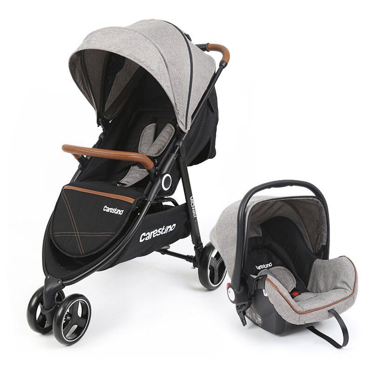 CARESTINO - Cochecito MIDWAY con Accesorios