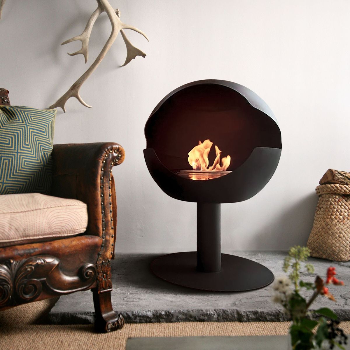 DECOFLAMA - Chimenea Ecológica Pacman