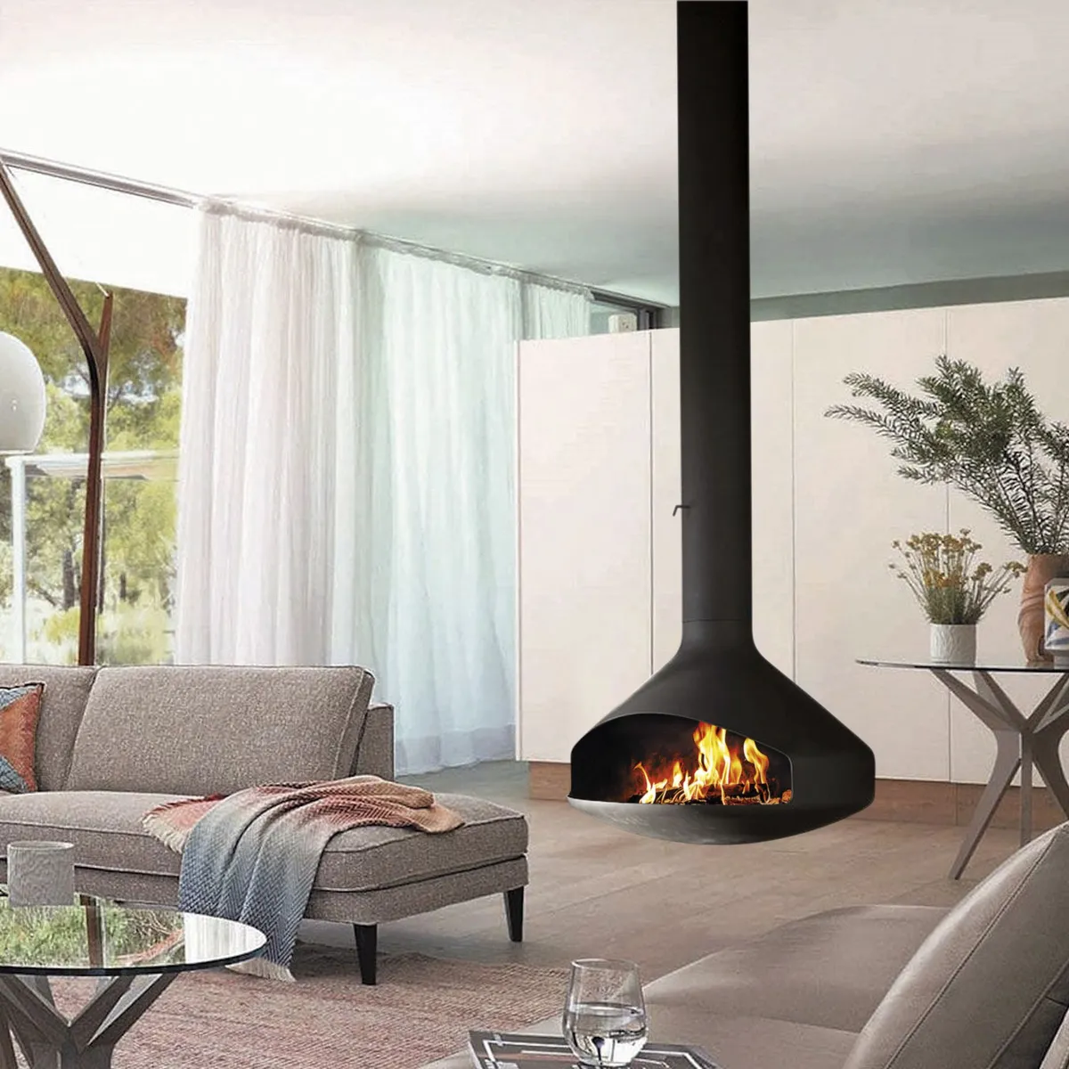 DECOFLAMA - Chimenea Ecológica Cono