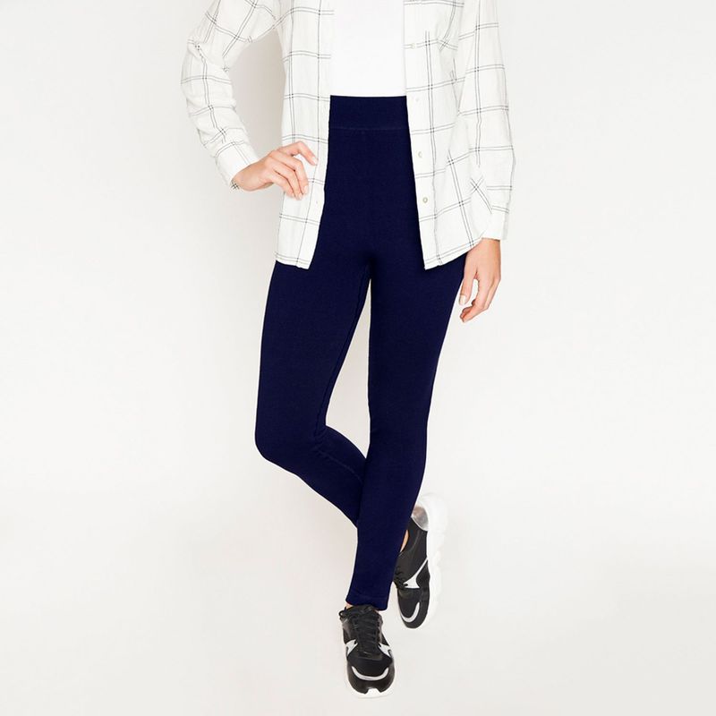 CAFFARENA - Leggings de Algodón Mujer