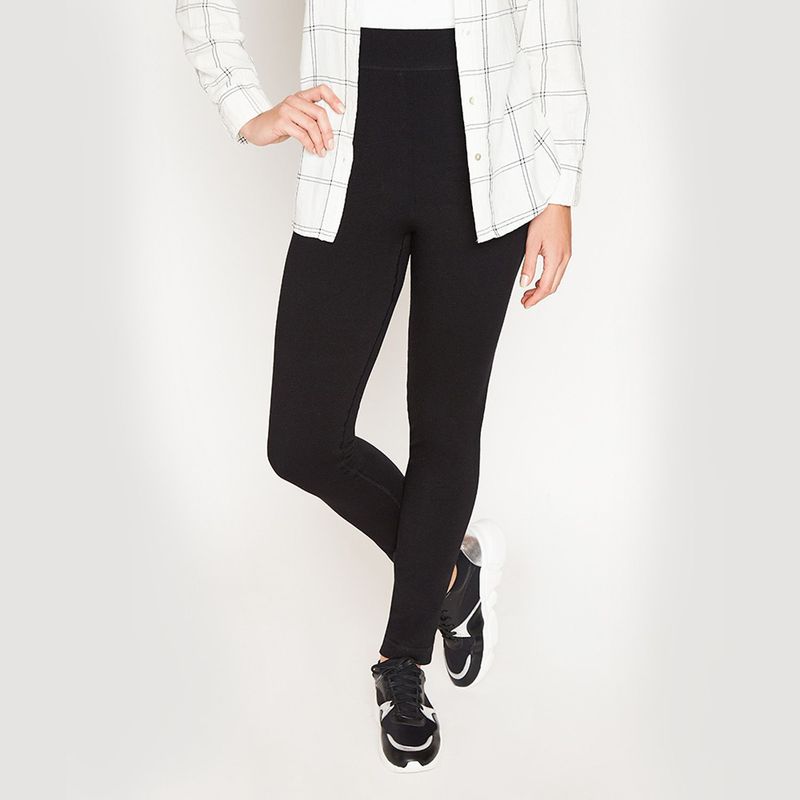 CAFFARENA - Leggings de Algodón Mujer