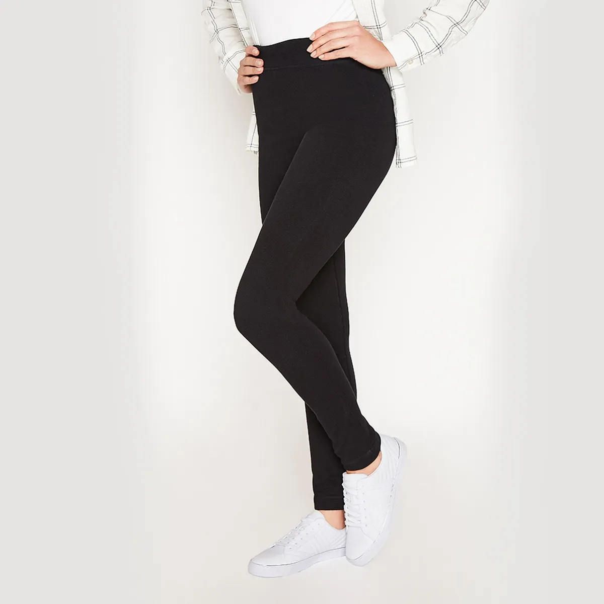 CAFFARENA - Leggings de Algodón Mujer