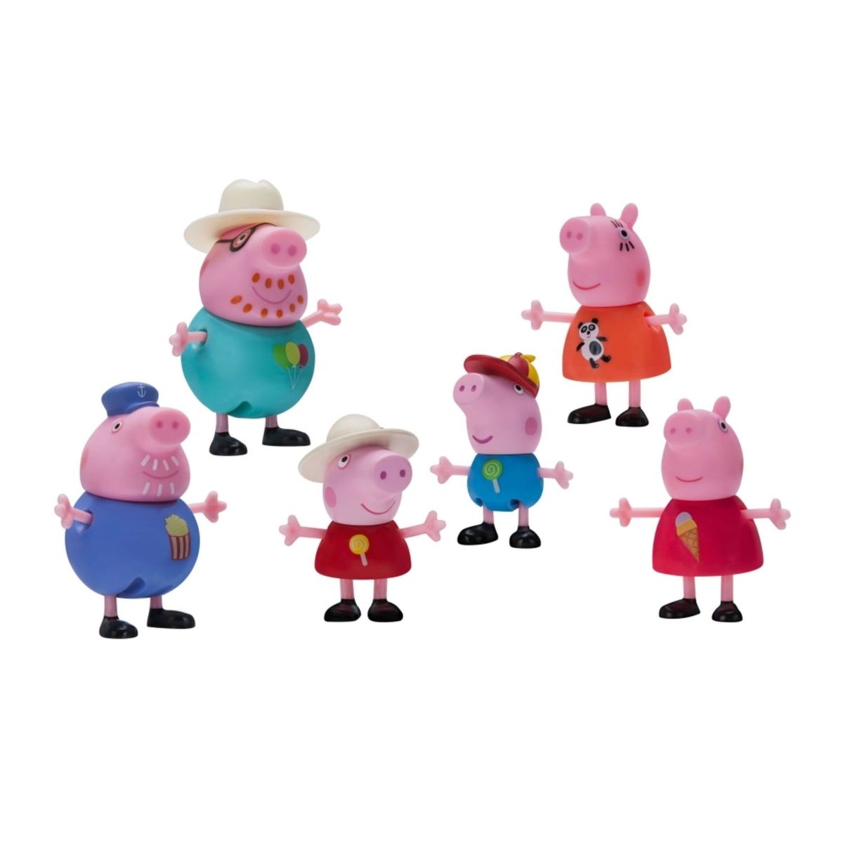 PEPPA PIG - Pack de Figuras Peppa y su Familia