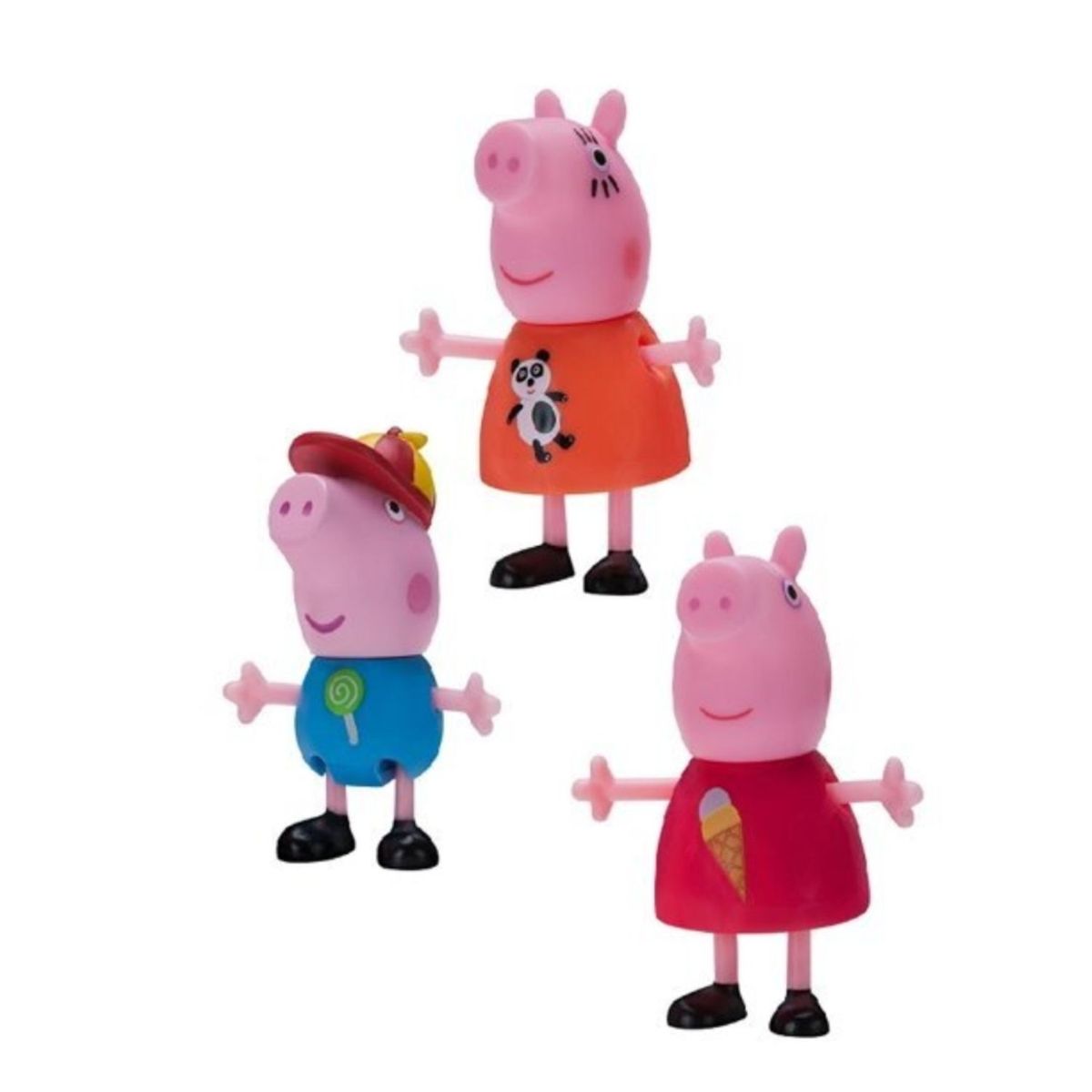 PEPPA PIG - Pack de Figuras Peppa y su Familia