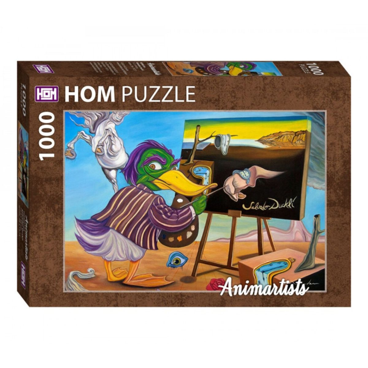 HOM PUZZLE - Rompecabezas 1000 Pzas Salvador Ducklí