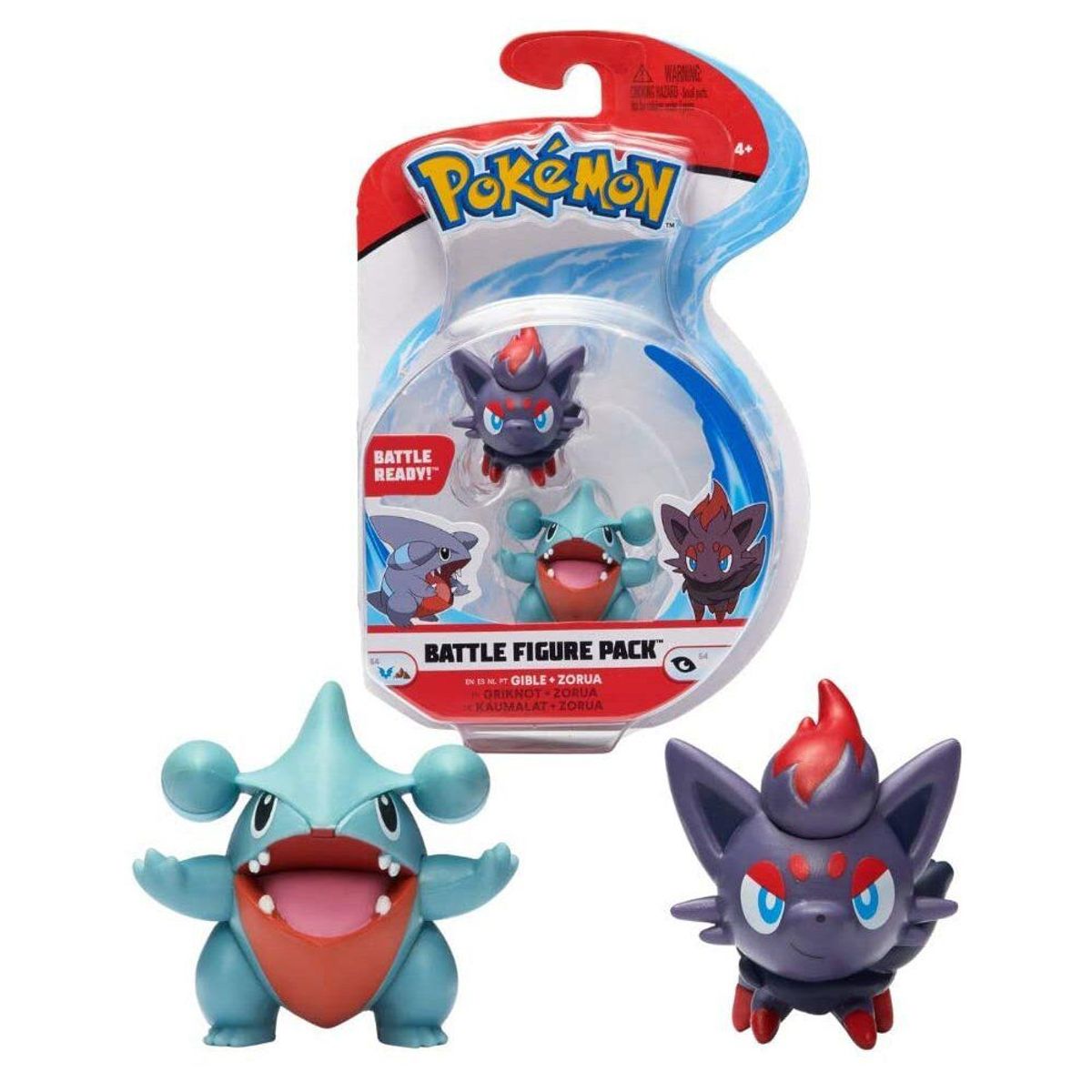 POKEMON - Set Pokemon Gible y Zorua