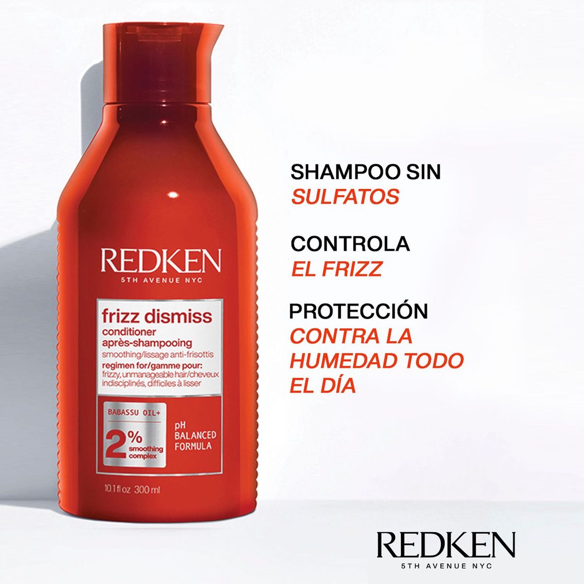 REDKEN - Acondicionador Frizz Dismiss Para Cabello Con Frizz 300 ml
