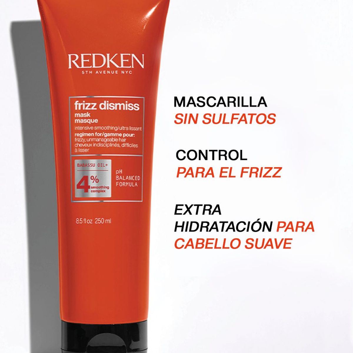 REDKEN - Mascarilla Frizz Dismiss Para Cabello Con Frizz