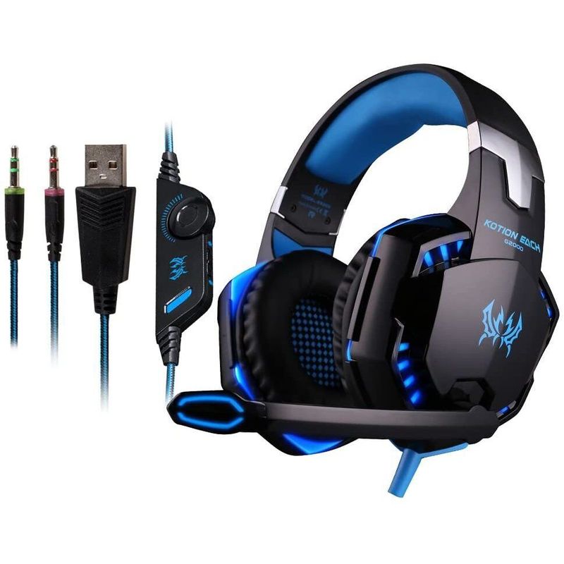 Audifono Microfono Gamer G2000 Pc Ps4 Tablets KOTION EACH | falabella.com