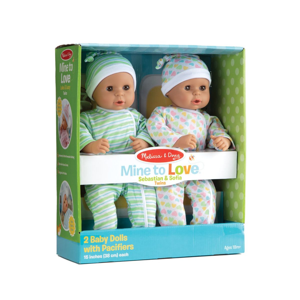 MELISSA & DOUG - Bebes Mellizos Sebastian Y Sofia