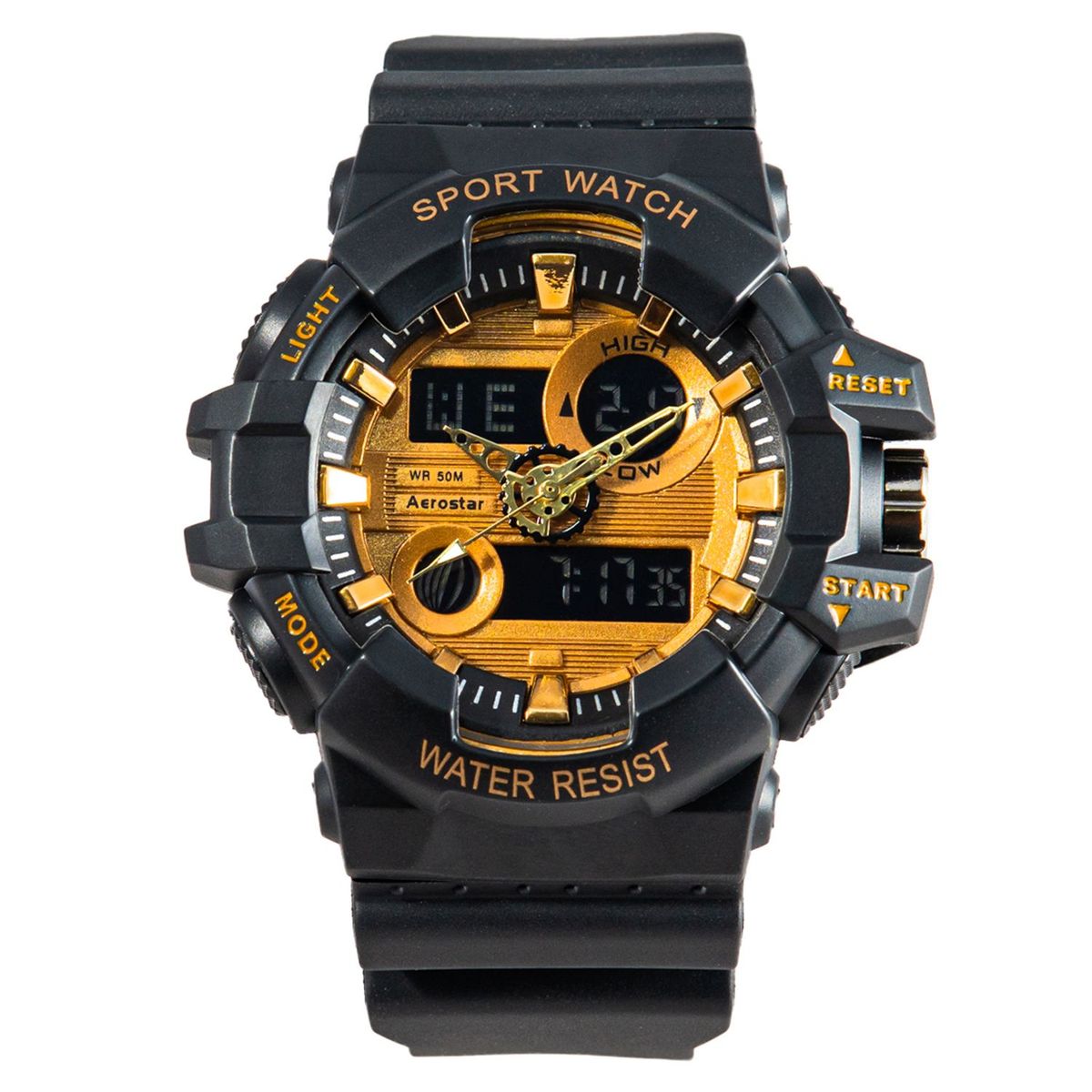 AEROSTAR - Reloj Hombre Cronómetro De Policarbonato 631933