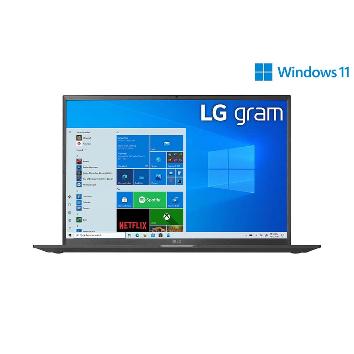 LG - Ultrabook LG GRAM 16" Intel Evo Ci7 16GB RAM 512GB SSD 16Z90P