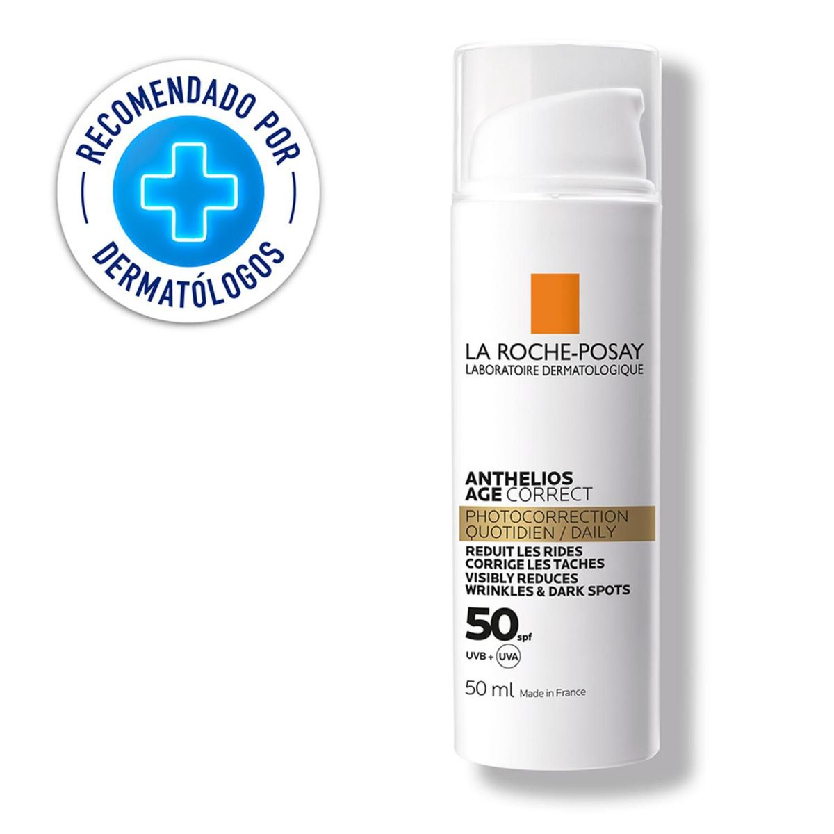 LA ROCHE POSAY - Protector Solar Anti-arrugas Anthelios Age Correct FPS 50 50ml