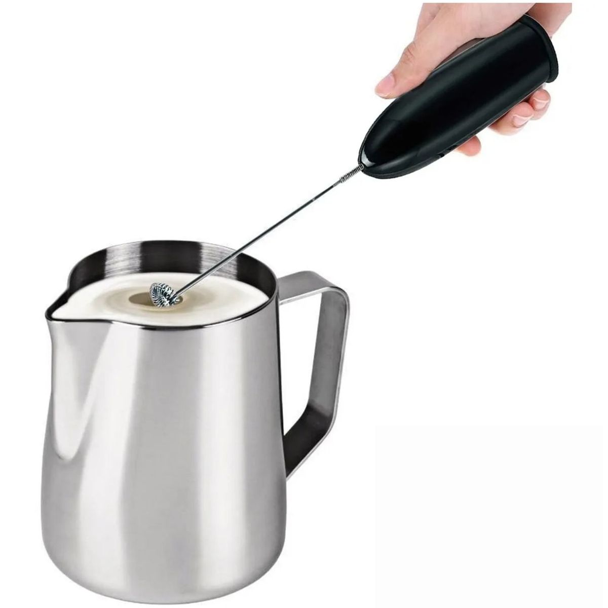 BODUM - Espumador De Leche A Pilas Negro