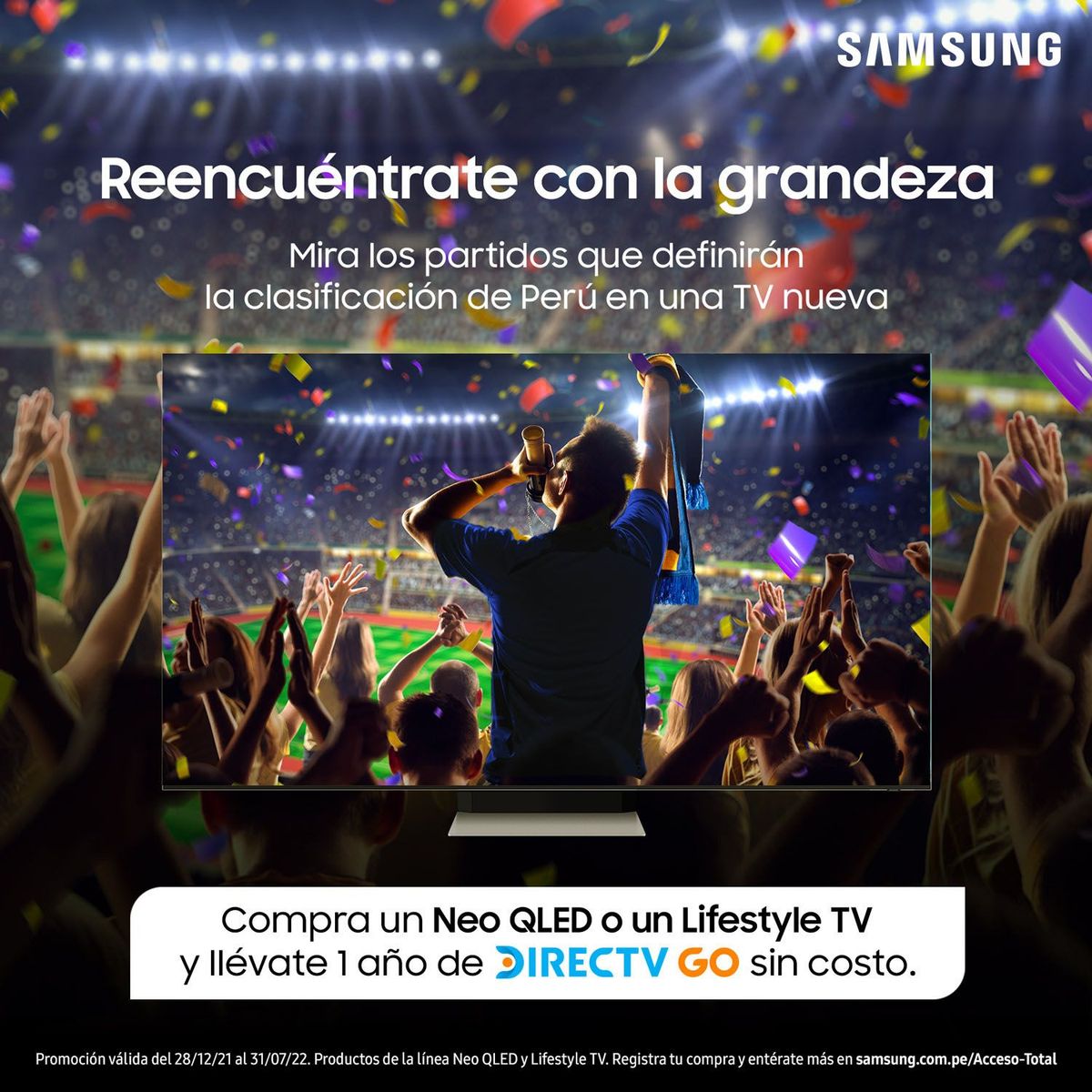 SAMSUNG - Televisor Samsung Smart TV 65" The Frame QLED 4K QN65LS03AAGXPE 