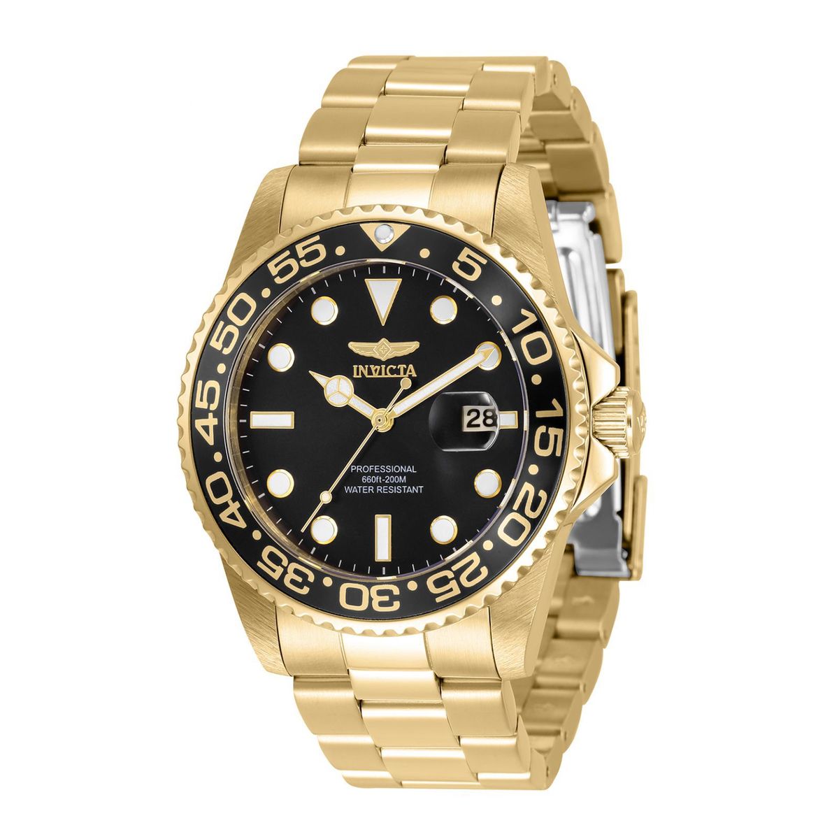 INVICTA - Reloj Invicta 33257 Hombre Dorado Quartz