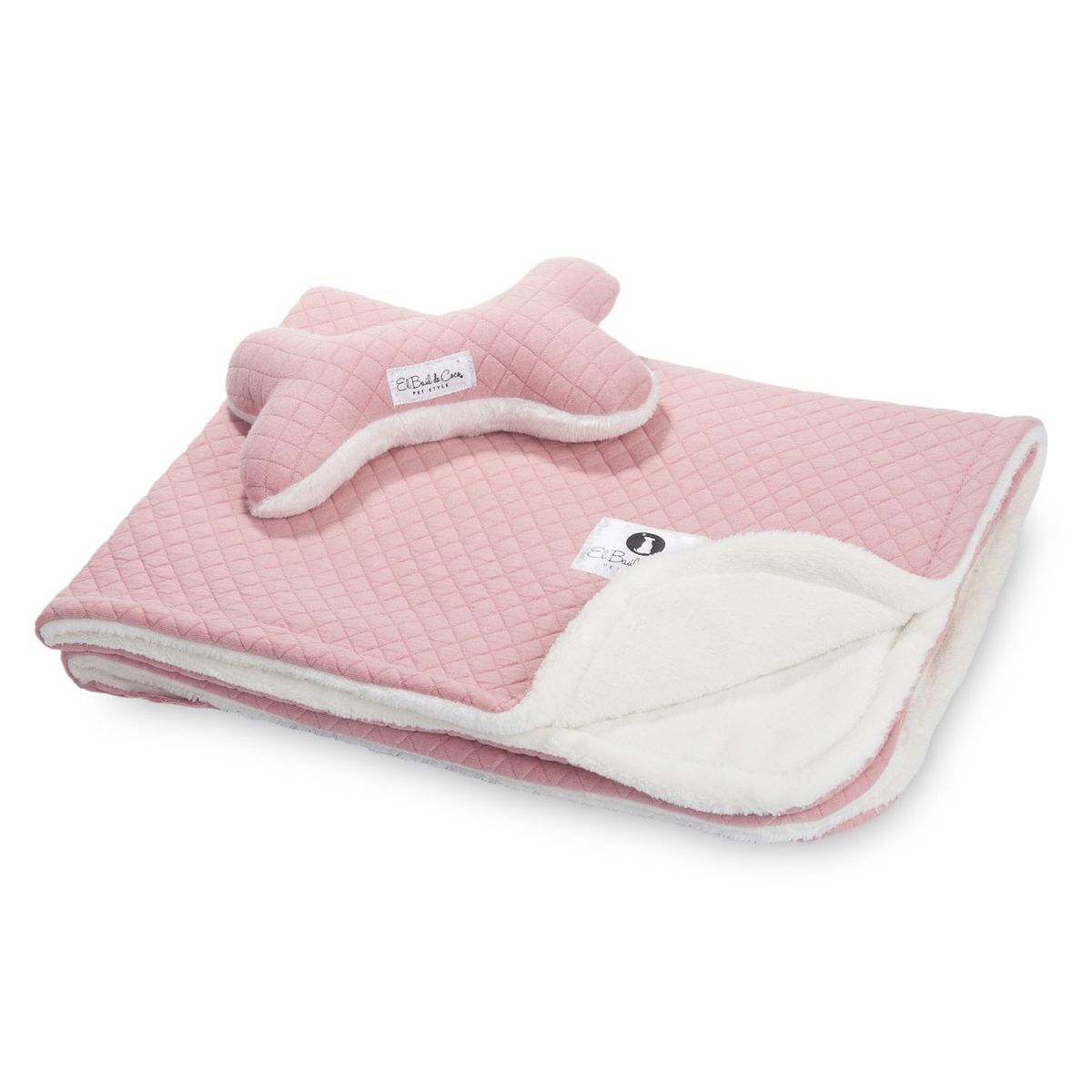 EL BAUL DE COCO - Manta Cozy Warmy Palo Rosa