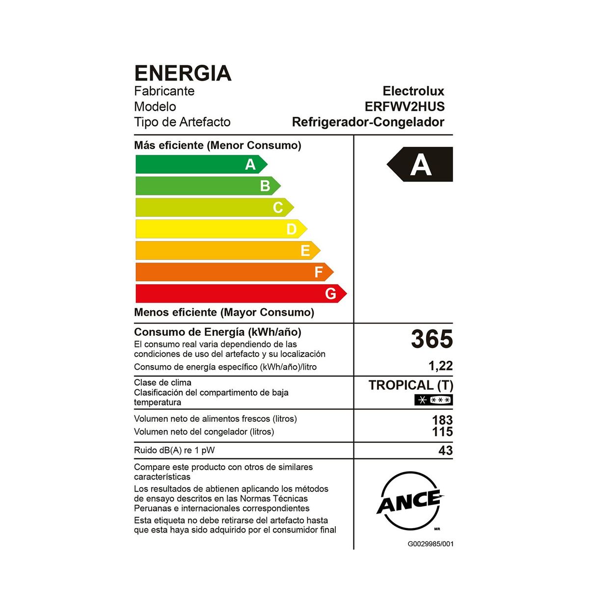 Electrolux - Refrigeradora 298 L MULTIDOOR ERFWV2HUS 