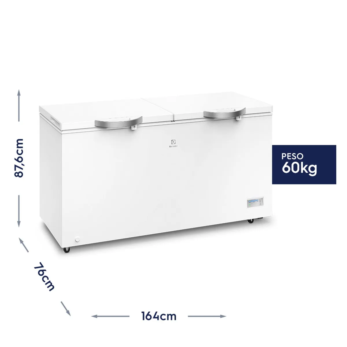 ELECTROLUX - Congeladora 508 Litros EFC50W2HTW Blanca