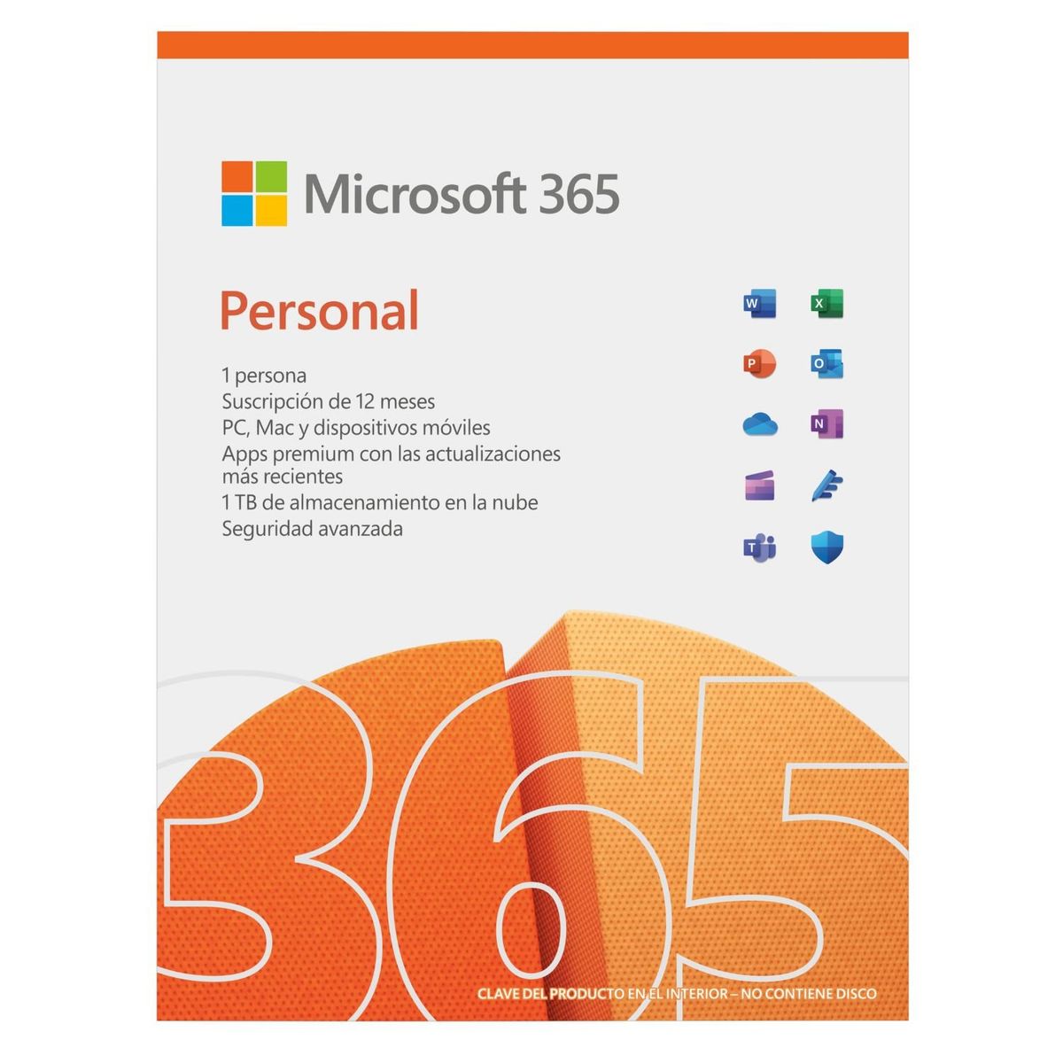 MICROSOFT - Programa Office 365 Personal 32/64 bits
