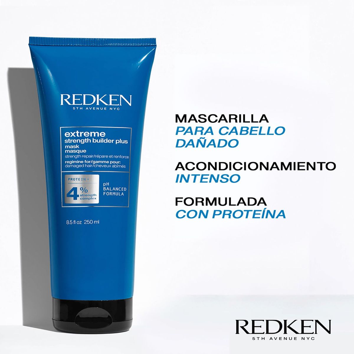 REDKEN - Mascarilla Para Cabello Dañado Strength Builder Plus Extreme 250Ml