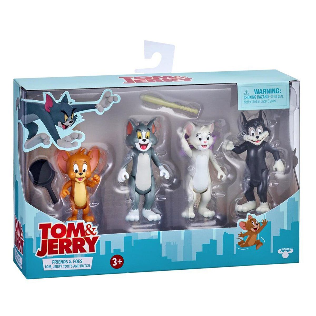 TOM & JERRY - Pack 4 Tom, Jerry, Toots y Butch